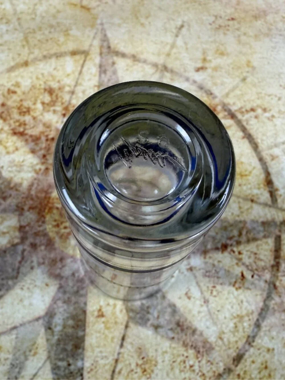 Rio de Janeiro Anchor Shot Glass | Vintage Brazil Souvenir Glassware